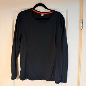 Old Navy Active Black Vented Athletic Shirt